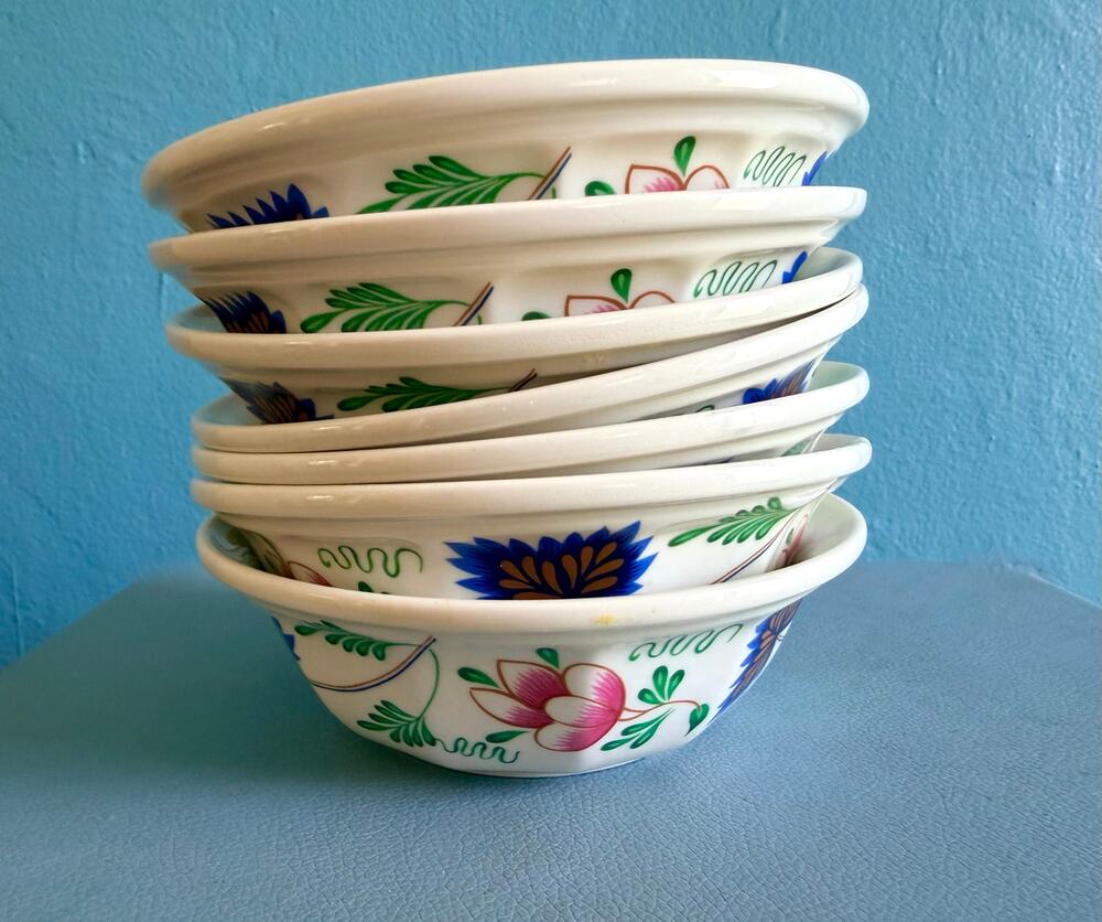 Vintage Iroquois USA Greenfield Village Bowls Henry Ford Museum Collection